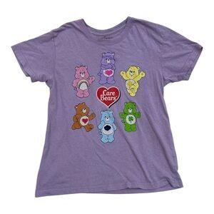 Care Bears Lavender Graphic Tee - Size Large
